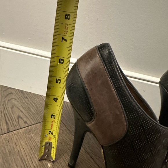 Lamb 7.5 high heel lace front shoes - Picture 3 of 7